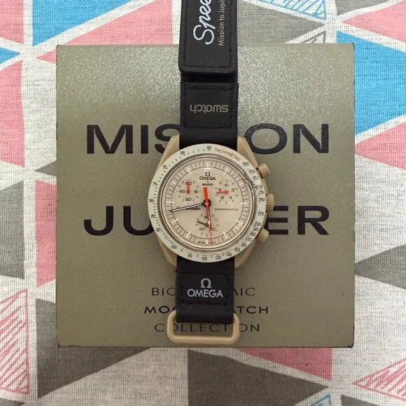 Omega X Swatch MoonSwatch Mission to Jupiter Watch - Picture 1 of 5